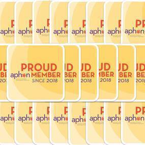 Aphon Rounded Corner Stickers