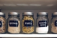 DIY - Kitchen Jar Sticker Labels