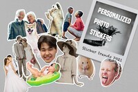 2021 Sticker Trends: Personalized Photo Stickers
