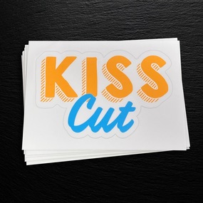 Sample Kiss Cut Sticker