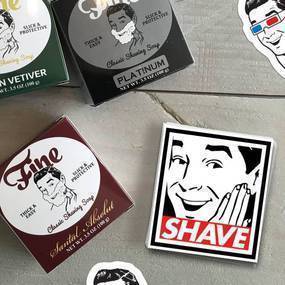 Mr Fine Rectangle Stickers