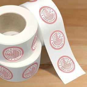 Philadelphia Circle Sticker Rolls