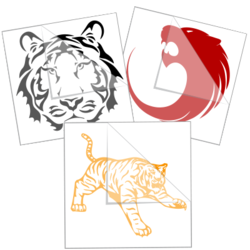 Tiger Stickers