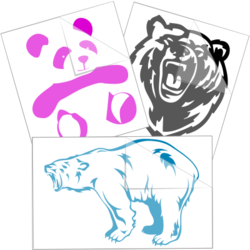 Bear Stickers