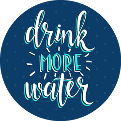 Drink More Water Sticker