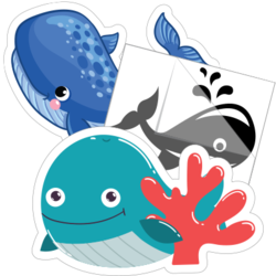 Whale Stickers