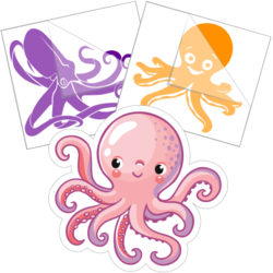 Octopus Stickers