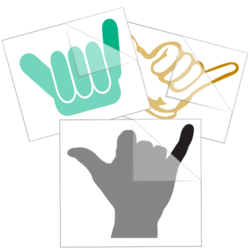 Shaka Stickers