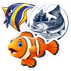 Fishing Stickers