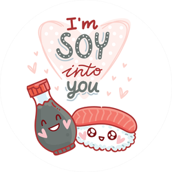 I'm Soy Into You Sticker