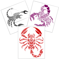 Scorpion Stickers