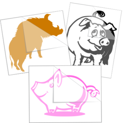 Pig Stickers