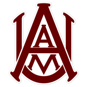 Alabama A & M Bulldogs NCAA Logo Sticker