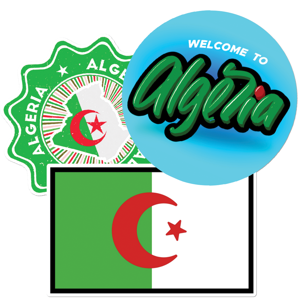 Algeria Stickers