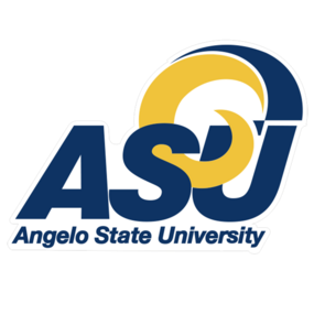 Angelo State Rams NCAA Logo Sticker