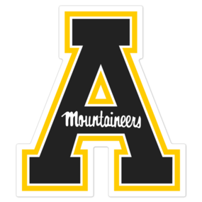 Appalachian State Mountaineers NCAA Logo Sticker