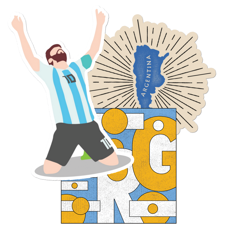 Argentina Stickers