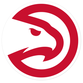 Atlanta Hawks NBA Logo Sticker