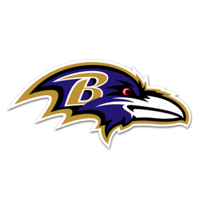 Baltimore Ravens NFL Logo Sticker