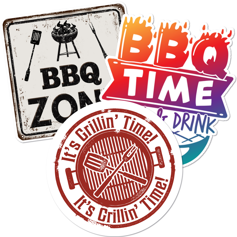 BBQ Stickers