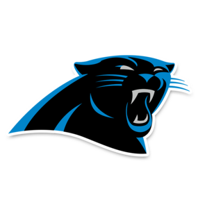 Carolina Panthers NFL Logo Sticker