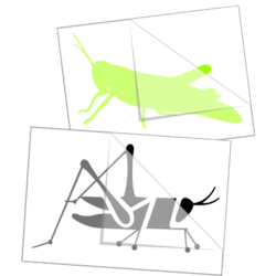 Grasshopper Stickers