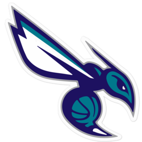 Charlotte Hornets NBA Logo Sticker