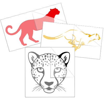 Cheetah Stickers