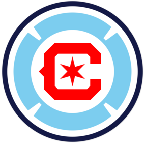 Chicago Fire FC MLS Logo Sticker