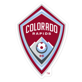 Colorado Rapids MLS Logo Sticker