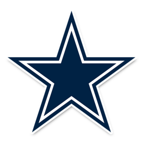 Dallas Cowboys NFL Logo Sticker