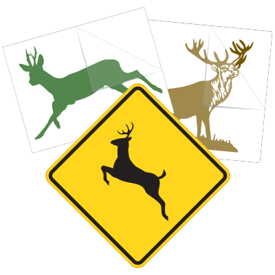 Deer Stickers