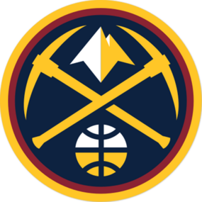 Denver Nuggets NBA Logo Sticker