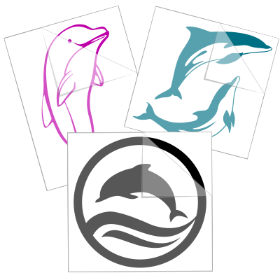 Dolphin Stickers