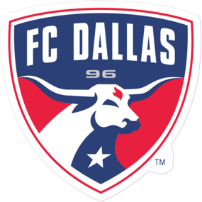 FC Dallas MLS Logo Sticker