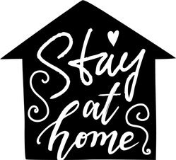 Stay Home Sticker