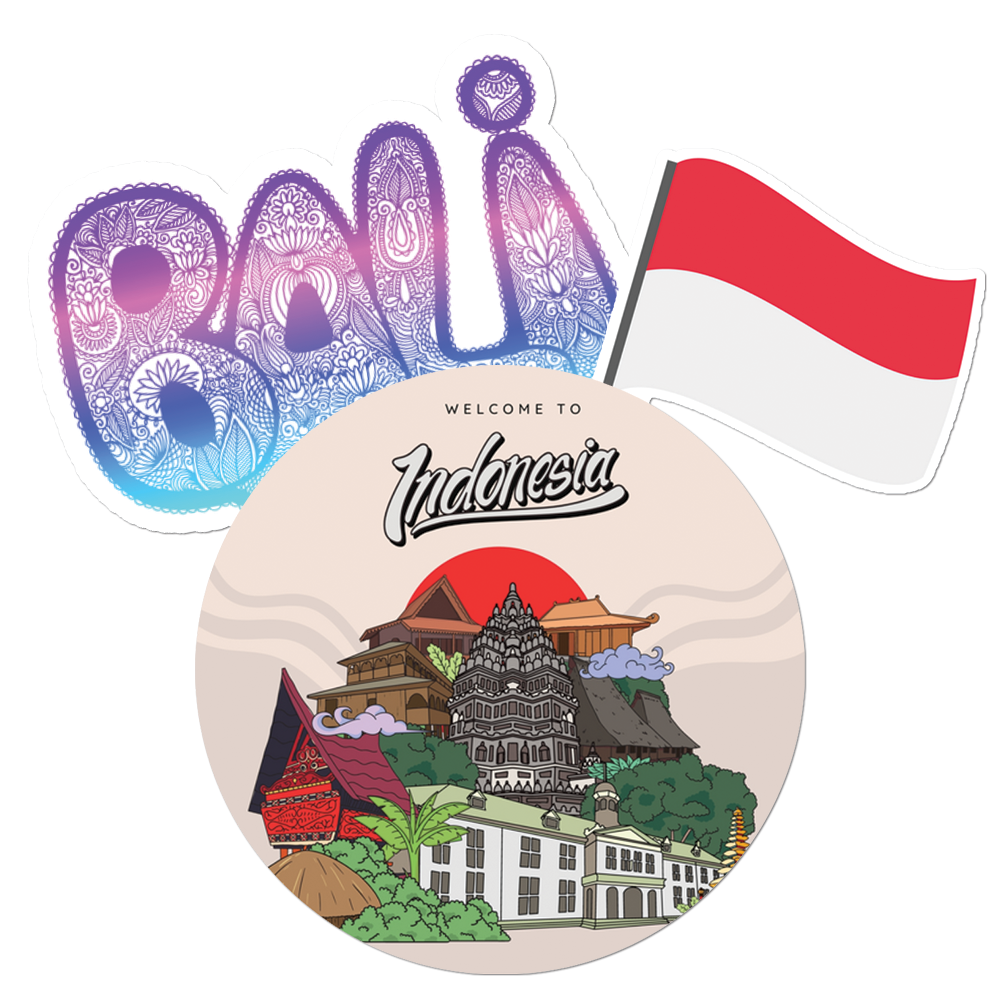 Indonesia Stickers