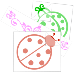 Ladybug Stickers