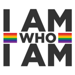 Lgbtq "I Am Who I Am" Sticker 