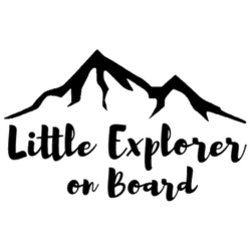 Little Explorer On Board Sticker 