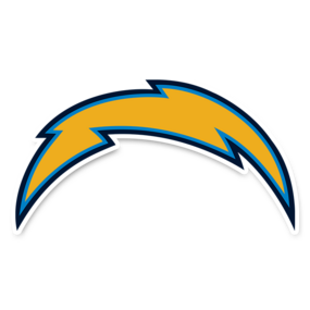 Los Angeles Chargers NFL Logo Sticker