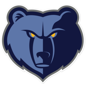 Memphis Grizzlies NBA Logo Sticker