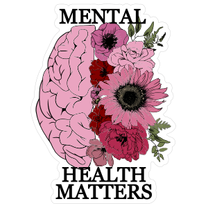 Mental Health Matters Sticker