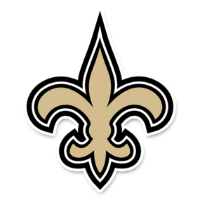 New Orleans Saints NFL Logo Sticker