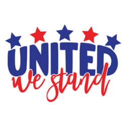 United We Stand | 4th Of July Sticker