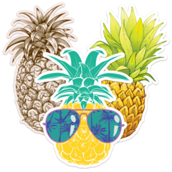 Pineapple Stickers