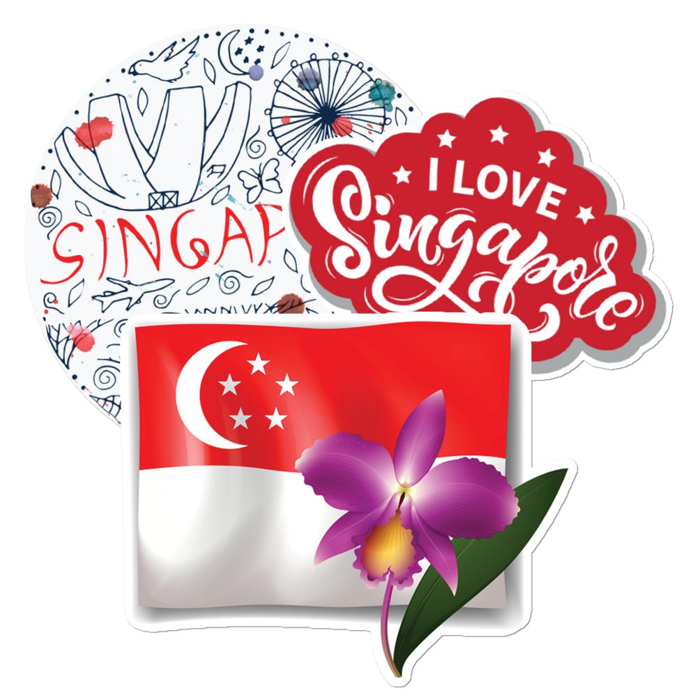 Singapore Stickers