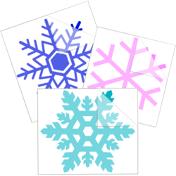 Snowflake Stickers