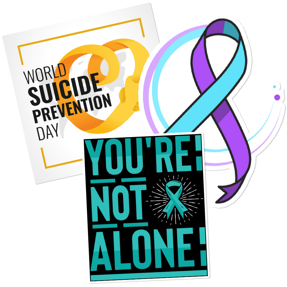 Suicide Prevention Awareness Stickers