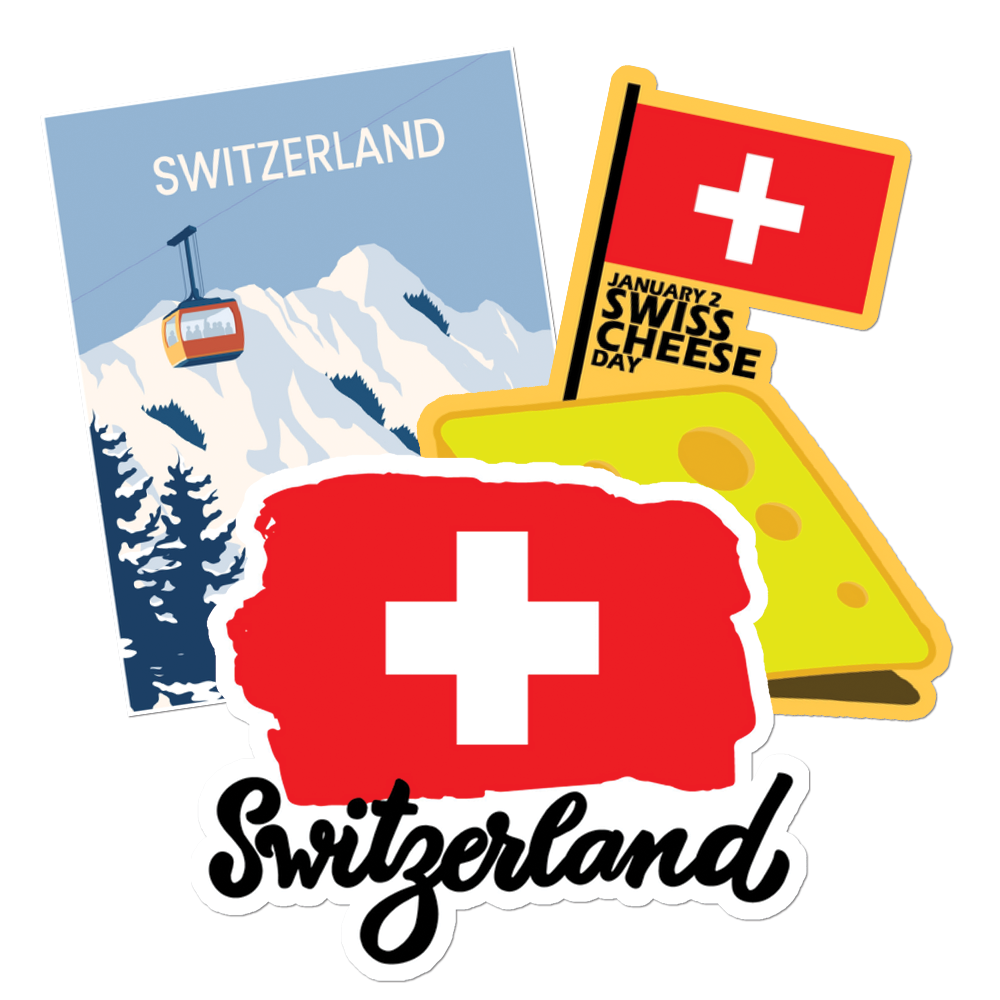 Switzerland Stickers